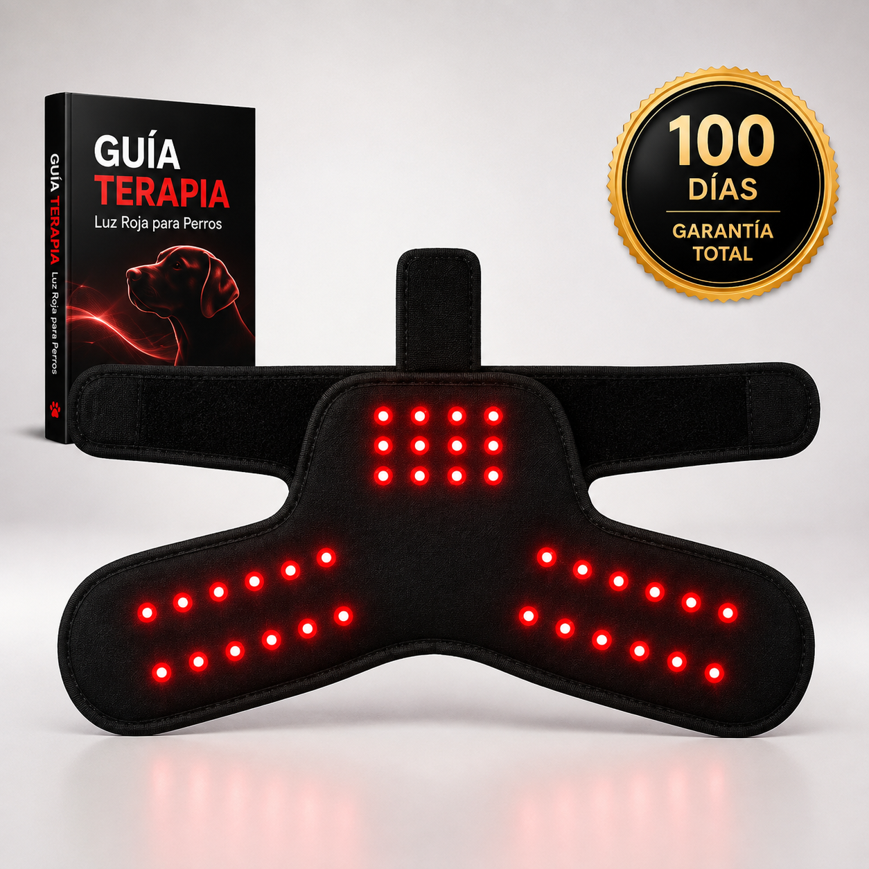 Kiris Dog™ Soporte Terapia de Luz Roja